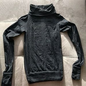 Like New Black Athleta Turtleneck